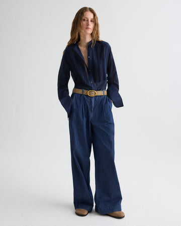 TWP Midnight The Night Before Top in Cotton Silk Organza view 3