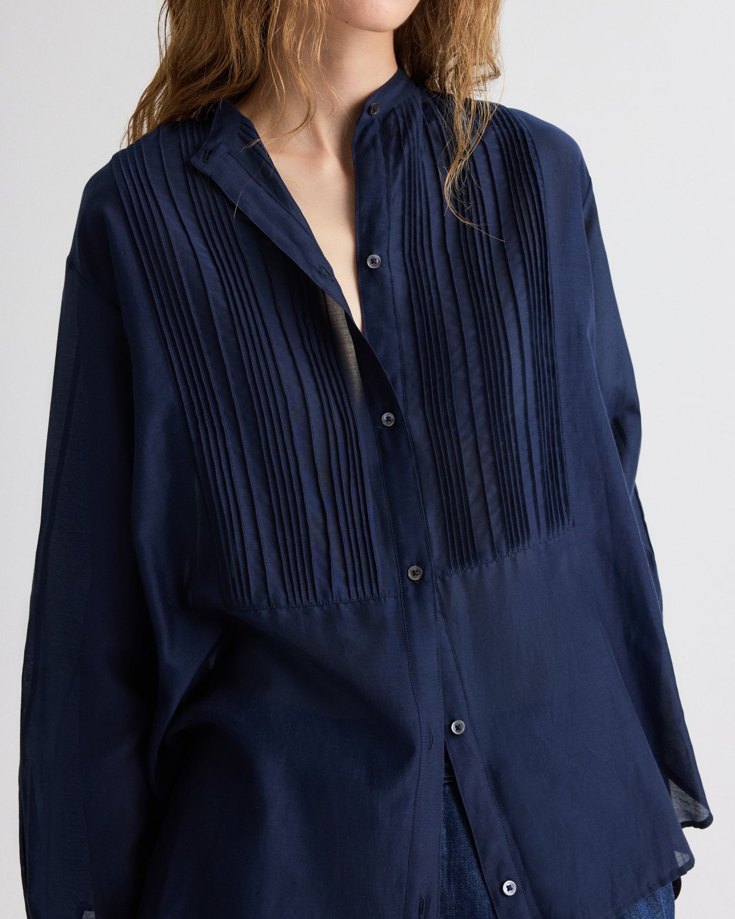 Luxury Women's Sheer Shirts, Blouses & Tops – TWP Clothing