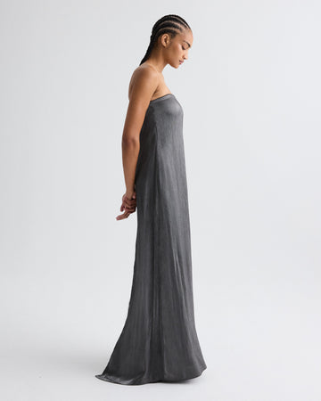 TWP Charcoal Carolyn&#39;s Gown in Splintered Metallic view 4