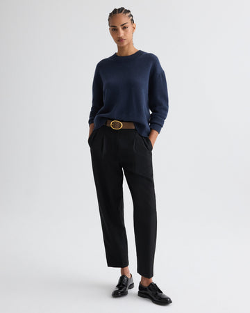 TWP Selvedge Boy Crewneck Sweater in Italian Cashmere view 4