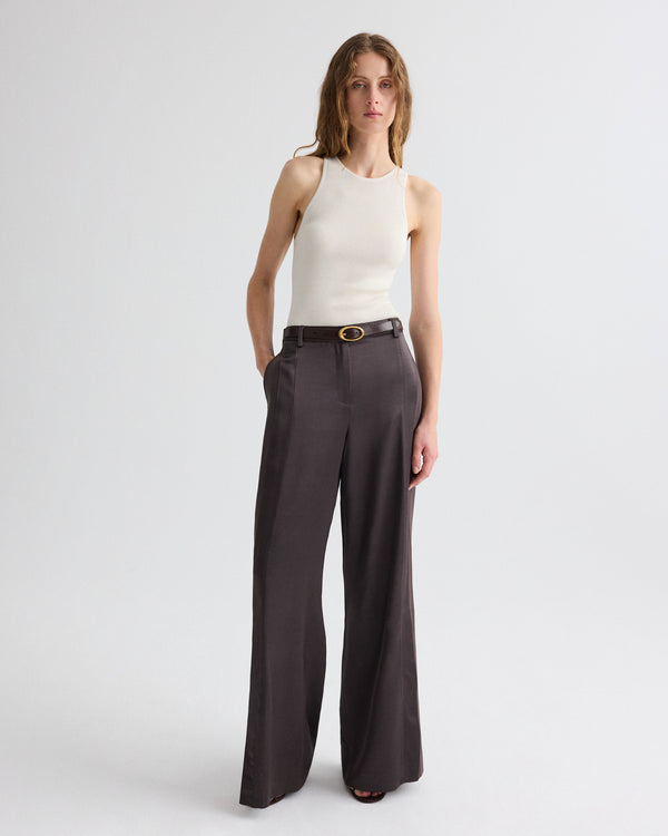 TWP Ivory Harbor Tank in Cotton Silk view 3