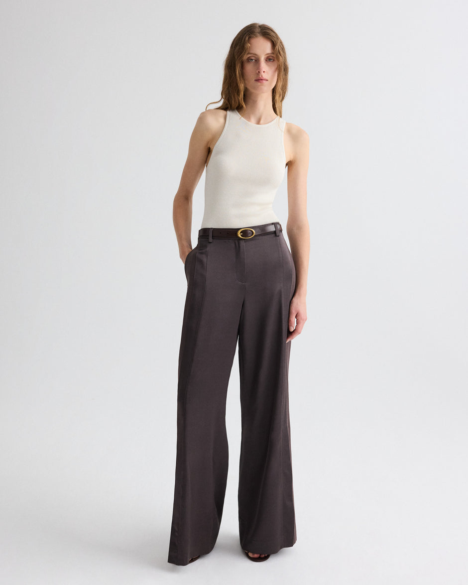 TWP Ivory Harbor Tank in Cotton Silk view 3