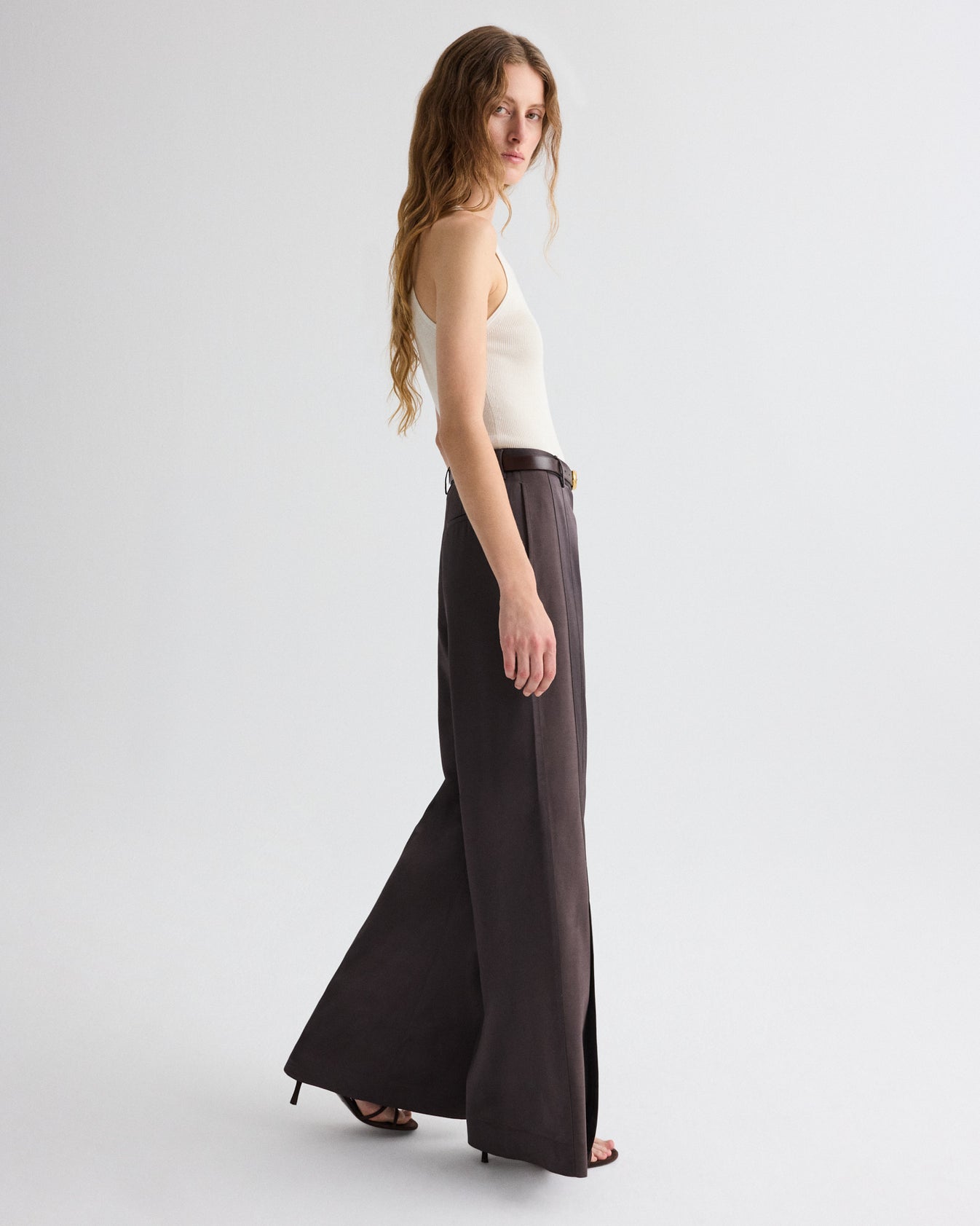 TWP Ivory Harbor Tank in Cotton Silk view 4