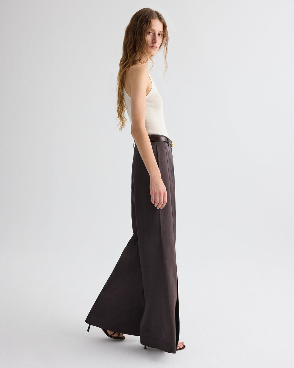 TWP Ivory Harbor Tank in Cotton Silk view 4