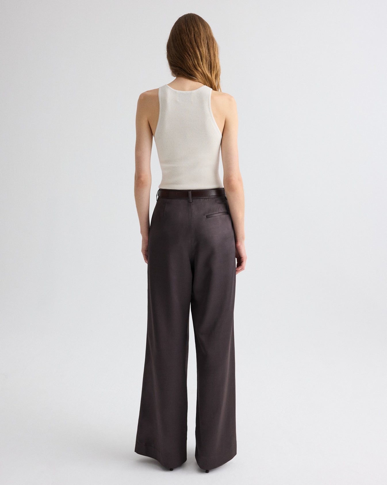 TWP Ivory Harbor Tank in Cotton Silk view 5