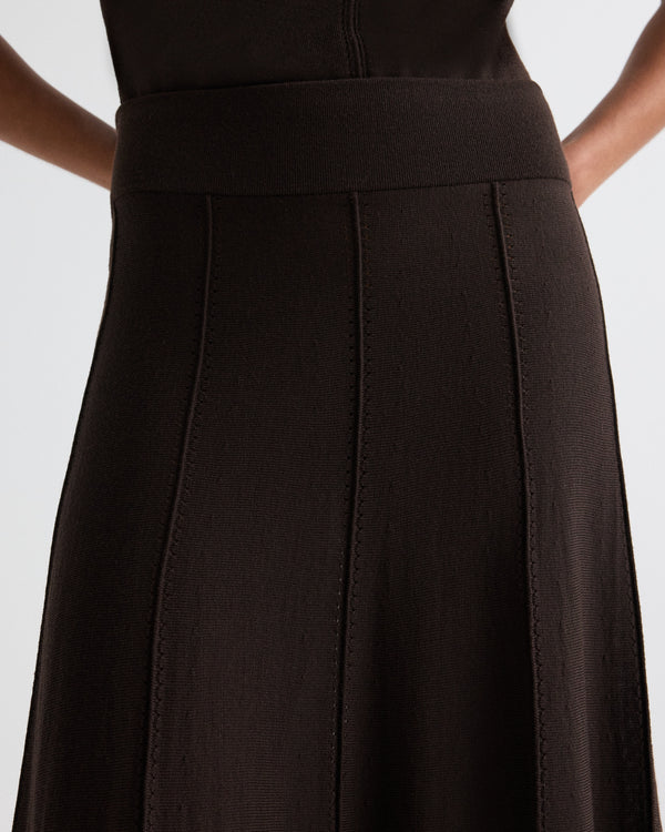 TWP Delicioso Willow Skirt in Merino Wool view 4