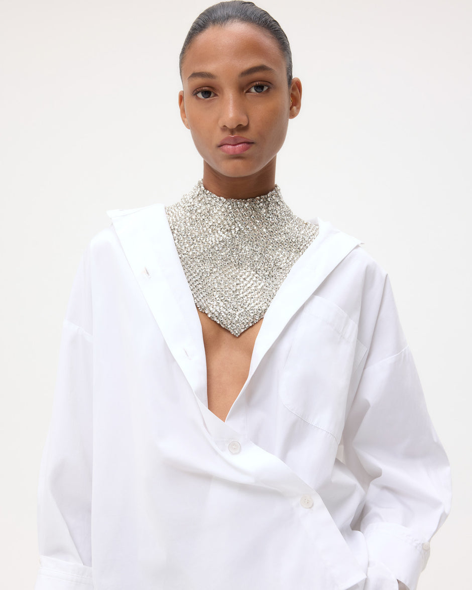 TWP Crystal/ivory Diamonds Are A... Crystal Collar view 1