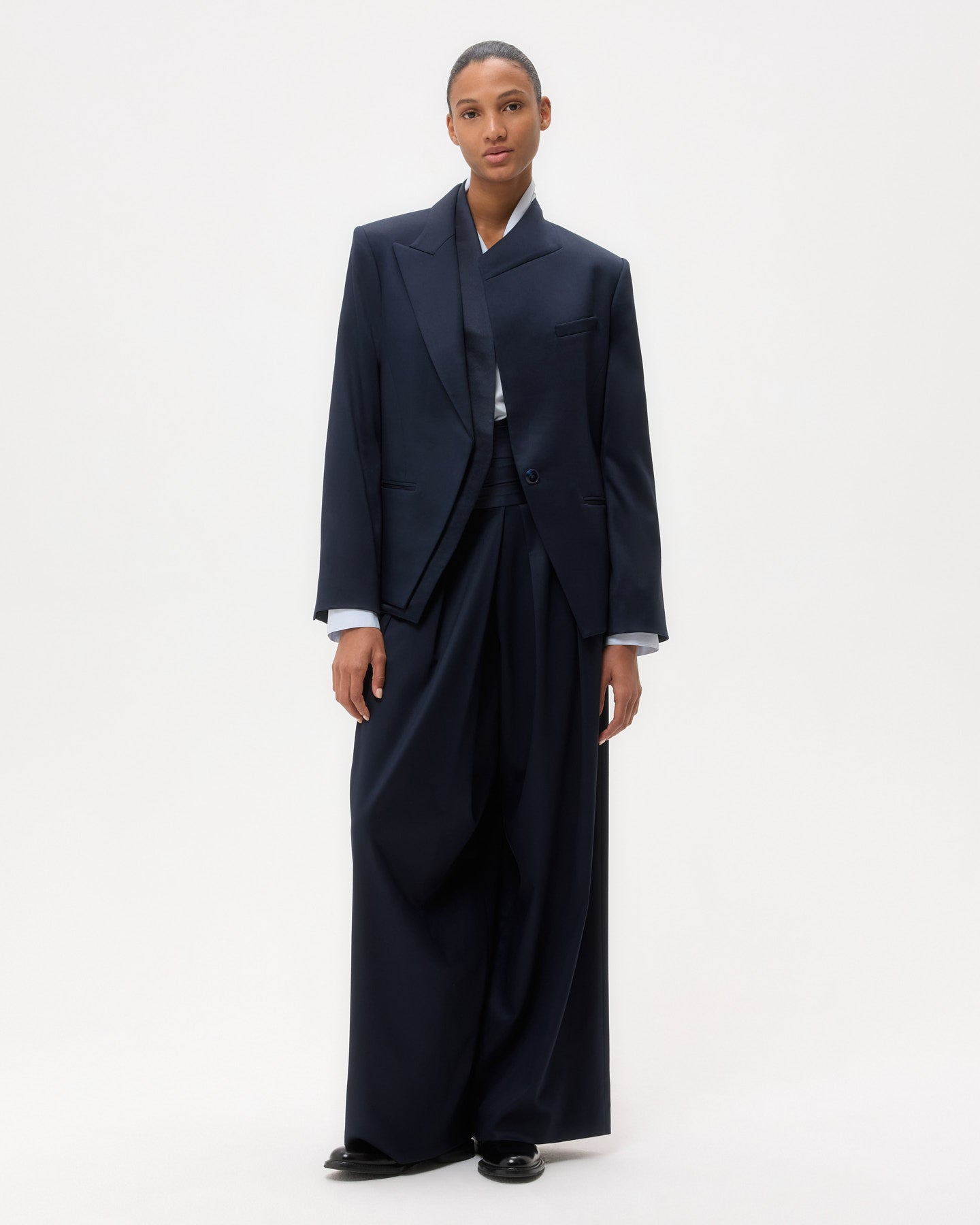 TWP Midnight Mick's Wife Jacket in Italian Wool Twill view 4
