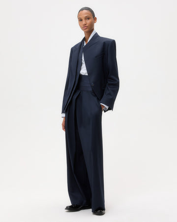 TWP Midnight Mick&#39;s Wife Jacket in Italian Wool Twill view 3