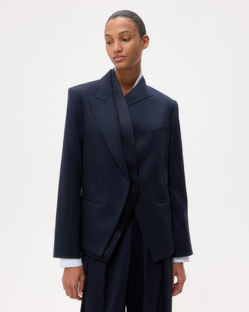 TWP Midnight Mick&#39;s Wife Jacket in Italian Wool Twill view 2