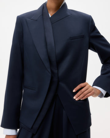 TWP Midnight Mick&#39;s Wife Jacket in Italian Wool Twill view 1