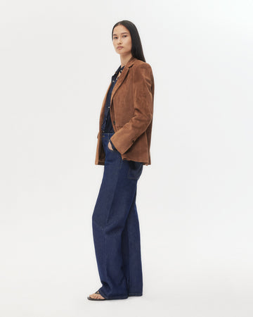 TWP Martora Jillian Blazer in Heavy Suede view 5
