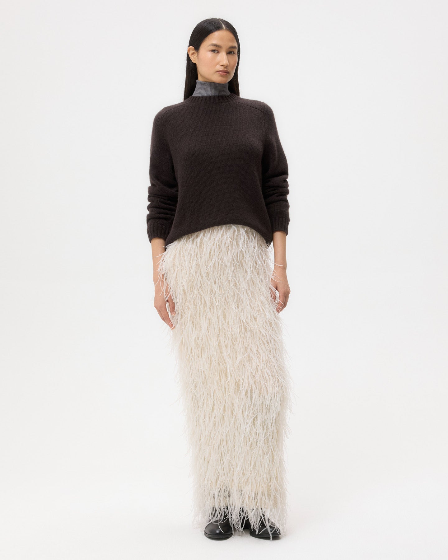 TWP Blackwood New Jill Crewneck in Cashmere view 3