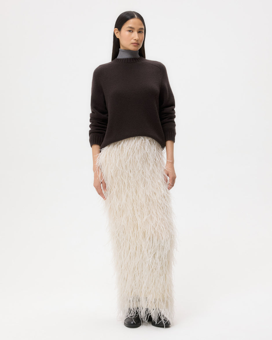 TWP Blackwood New Jill Crewneck in Cashmere view 3