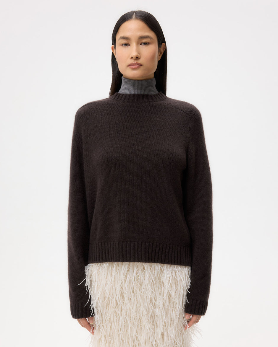 TWP Blackwood New Jill Crewneck in Cashmere view 1