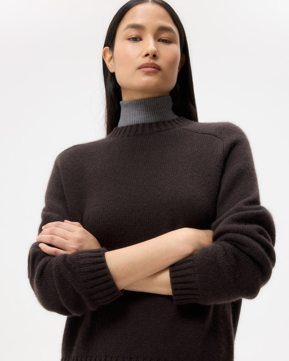 TWP Blackwood New Jill Crewneck in Cashmere view 2