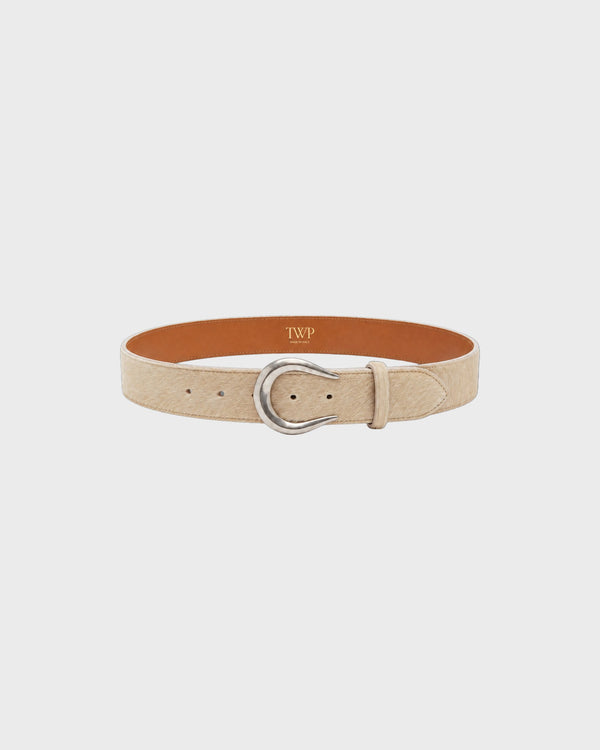 TWP Bracken HORSESHOE BUCKLE BELT - BRACKEN view 1