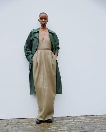 TWP Olive Used to Love Me A Lot Dress in Chiffon Encased Paillettes view 1