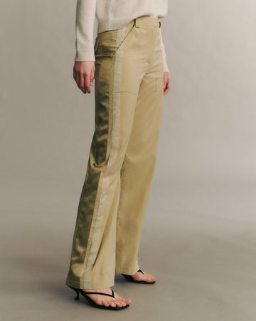 TWP Sage Izzy Pant in Stretch Cotton Poplin view 5