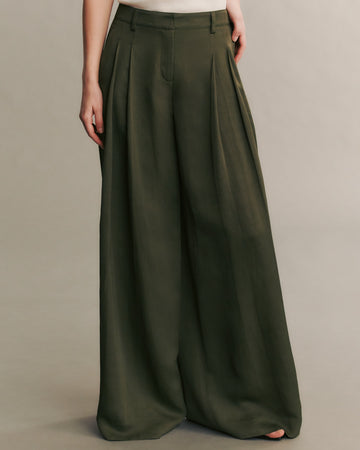 TWP Ivy Didi Pant in Coated Viscose Linen view 2