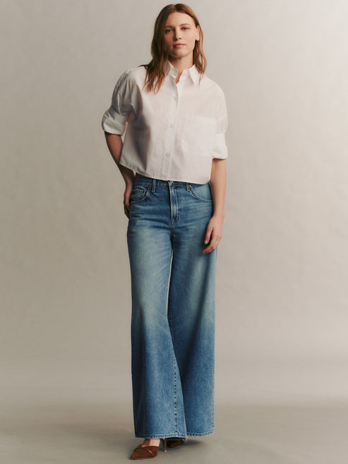 White Next Ex Shirt in Superfine Cotton | TWP