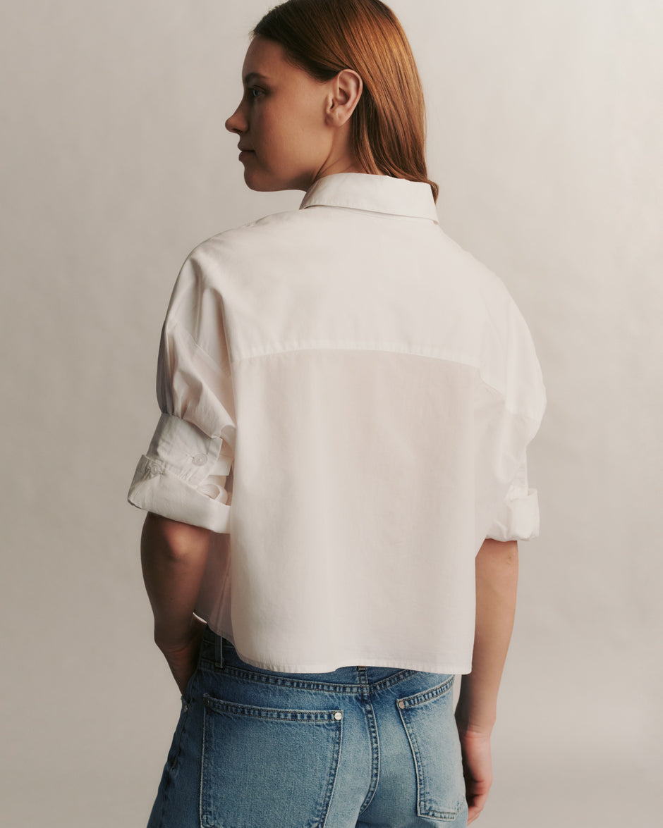 TWP | JOEY STRIPED TOP | HOT FUDGE/TURTLE DOVE | FINAL SALE