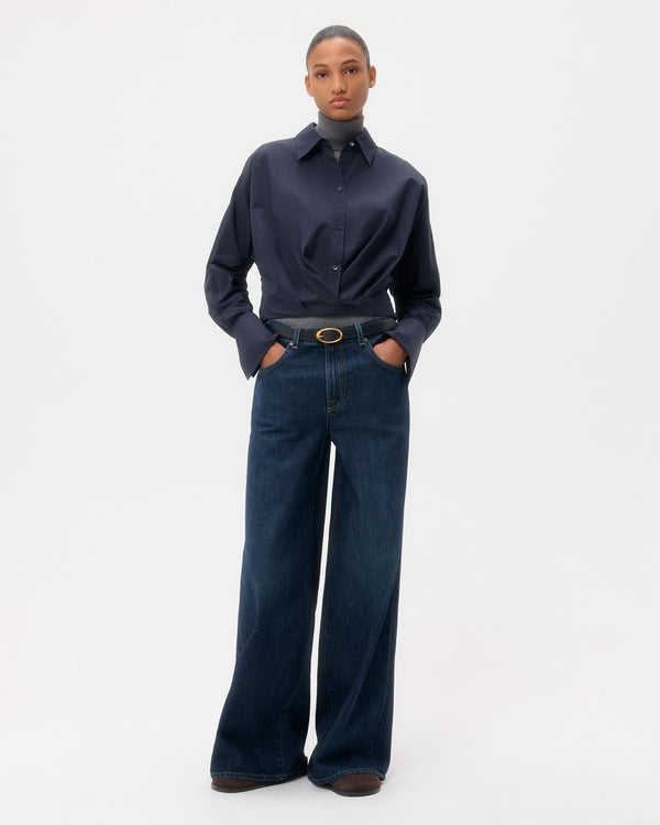 TWP Dark wash Tiny Dancer Jean in Dark Wash Denim view 3