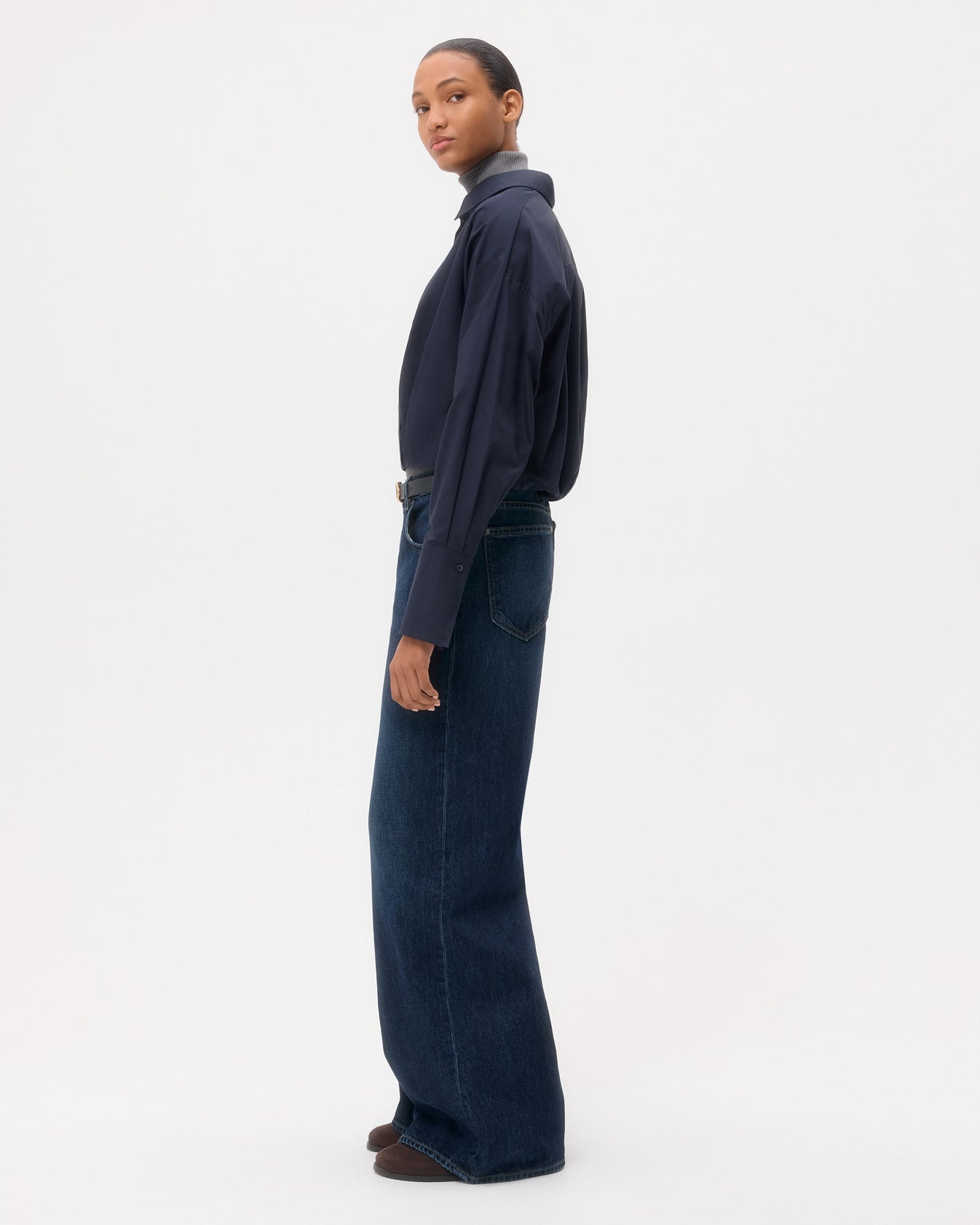 TWP Dark wash Tiny Dancer Jean in Dark Wash Denim view 4