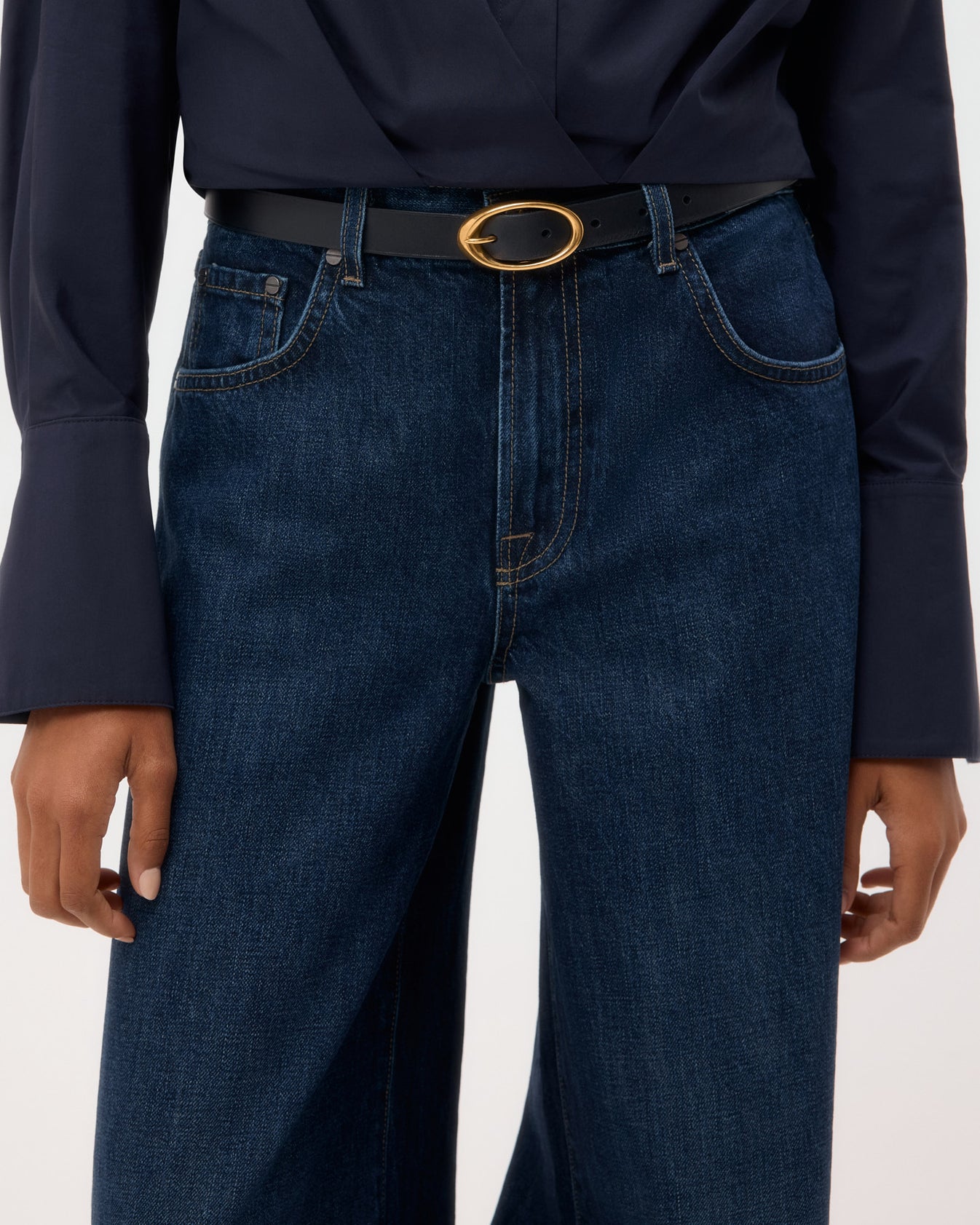 TWP Dark wash Tiny Dancer Jean in Dark Wash Denim view 2