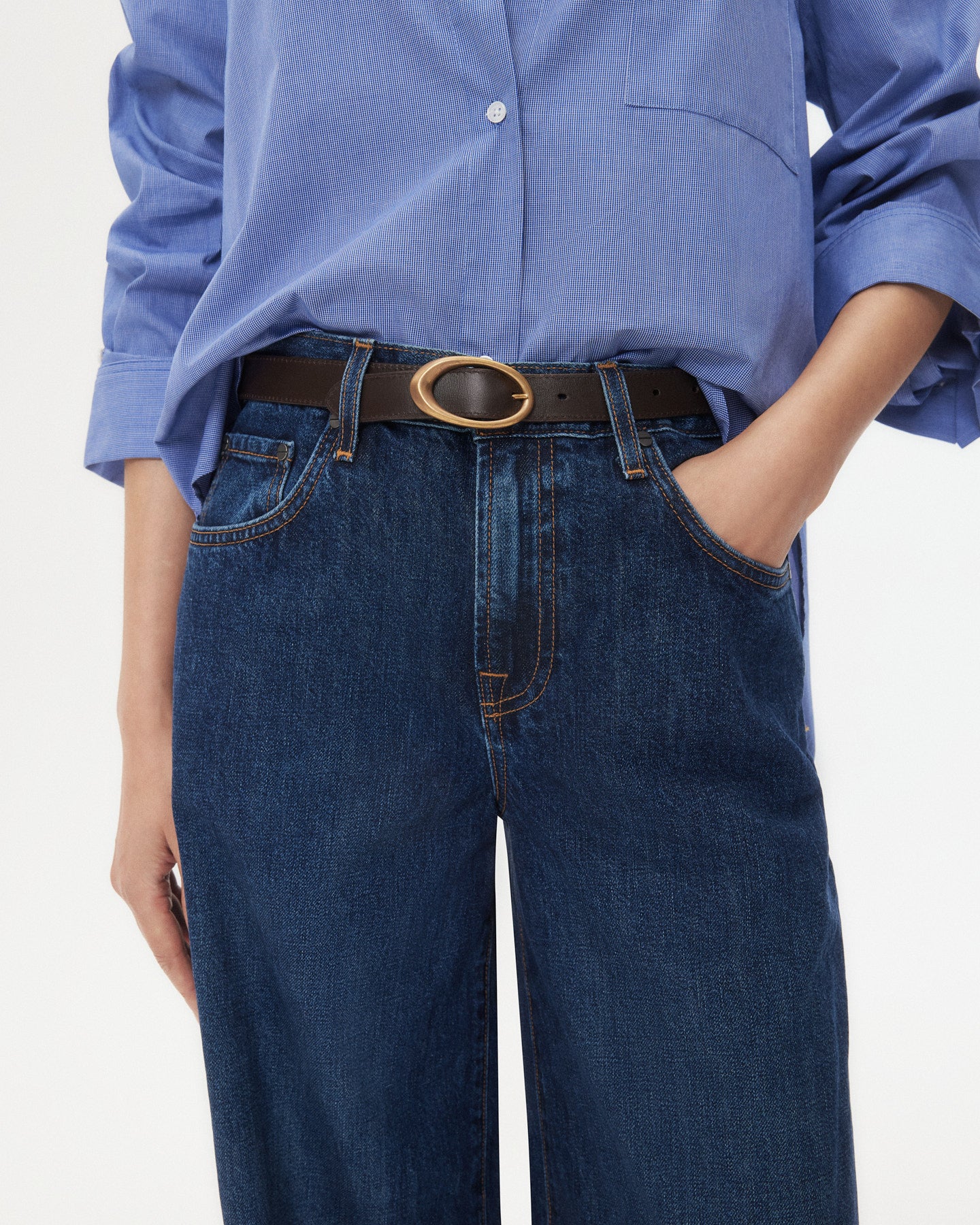 TWP Dark wash Tiny Dancer Jean in Dark Wash Denim view 1