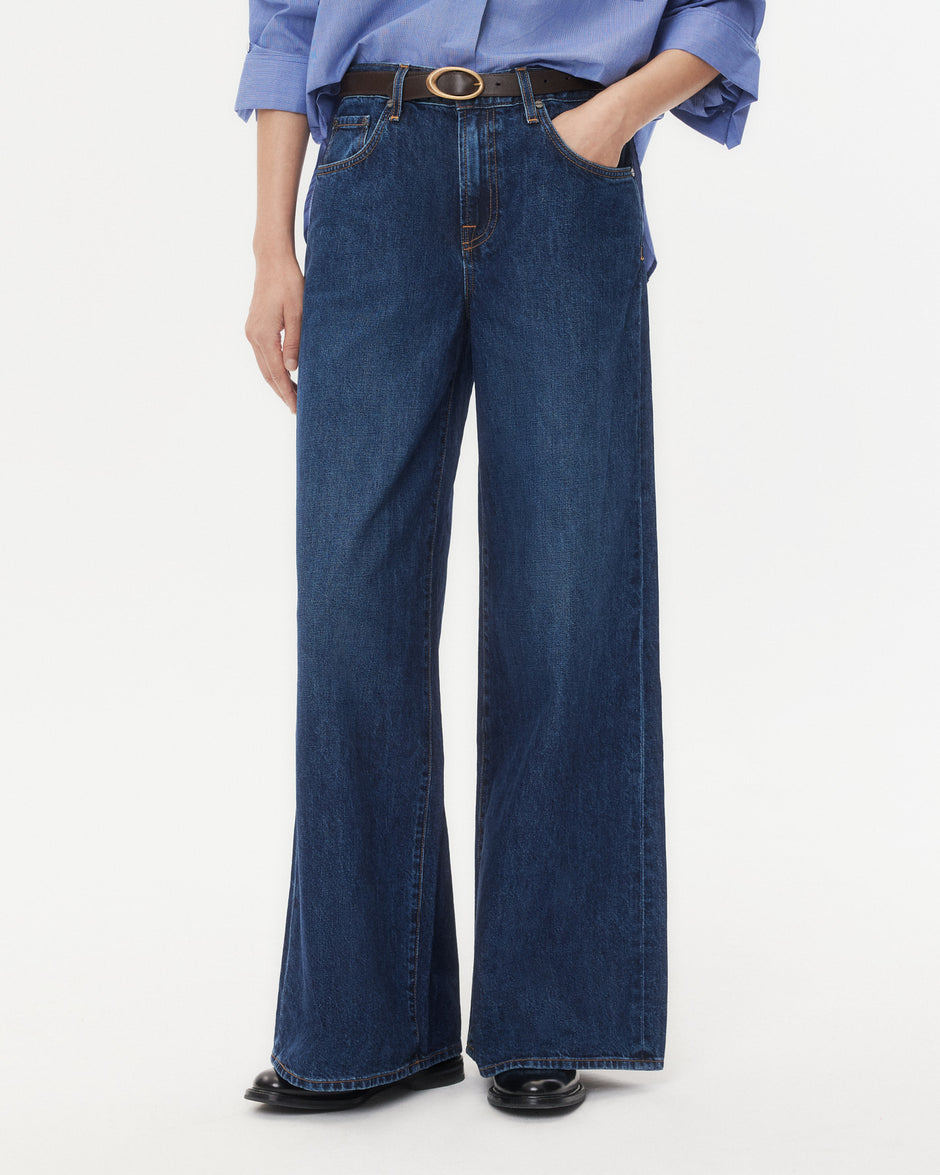 TWP Dark wash Tiny Dancer Jean in Dark Wash Denim view 2