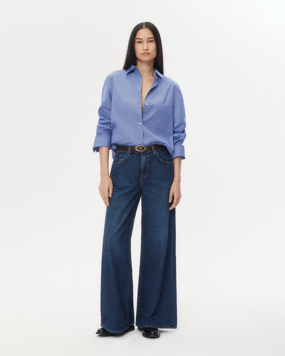 TWP Dark wash Tiny Dancer Jean in Dark Wash Denim view 3