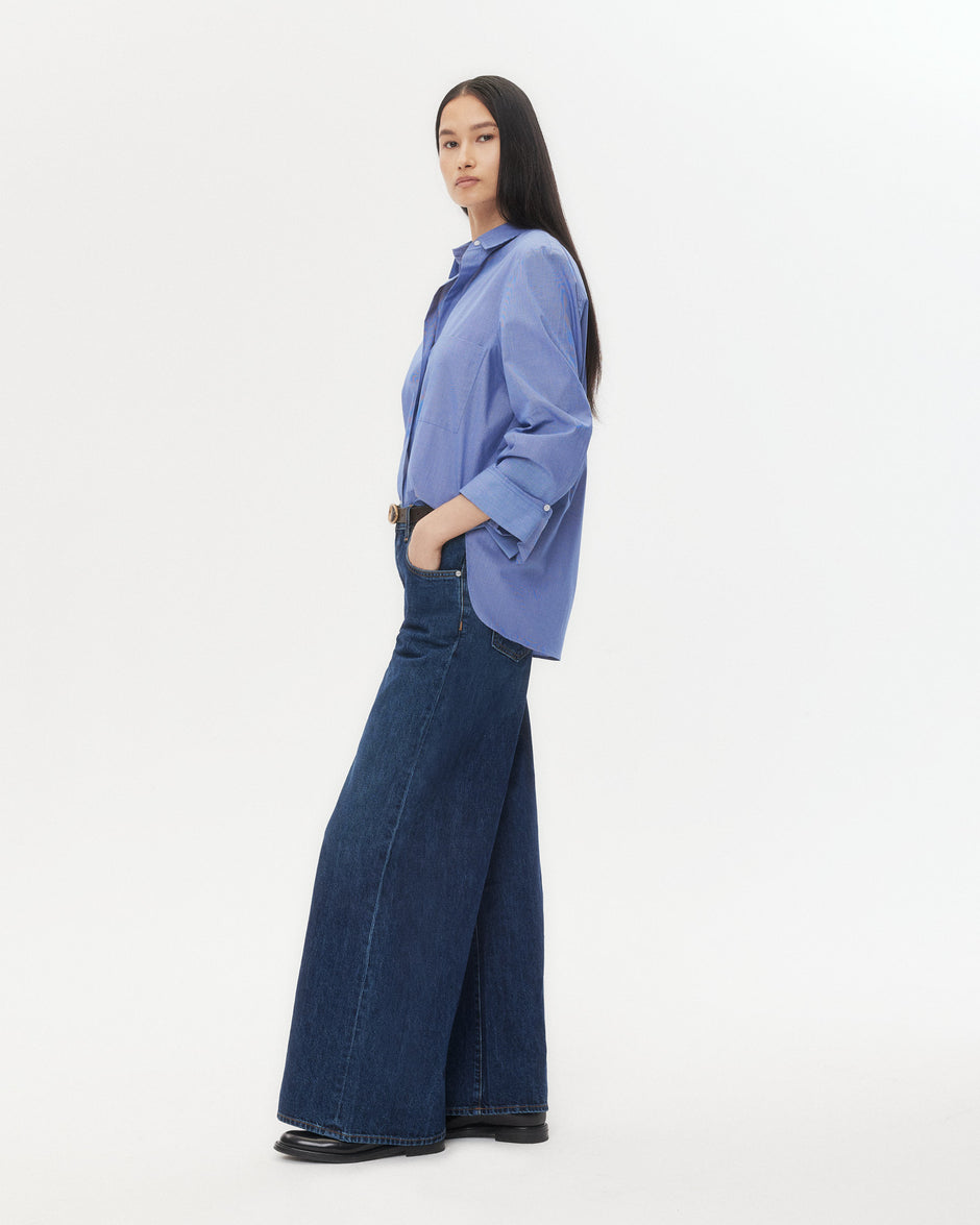 TWP Dark wash Tiny Dancer Jean in Dark Wash Denim view 4