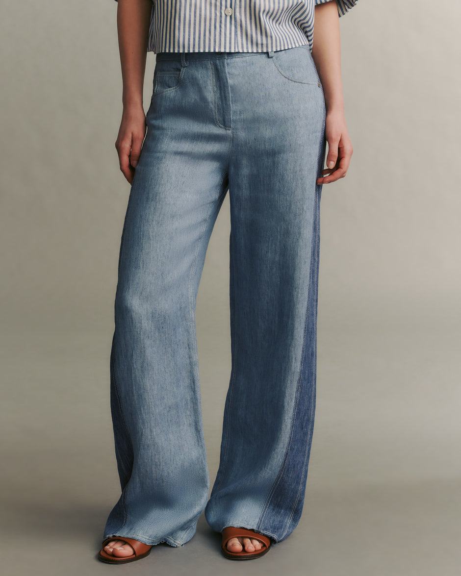 TWP Dylan in Medium Indigo