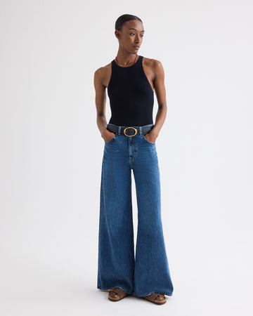 TWP Paris Tall Tiny Dancer Jean in Denim view 1