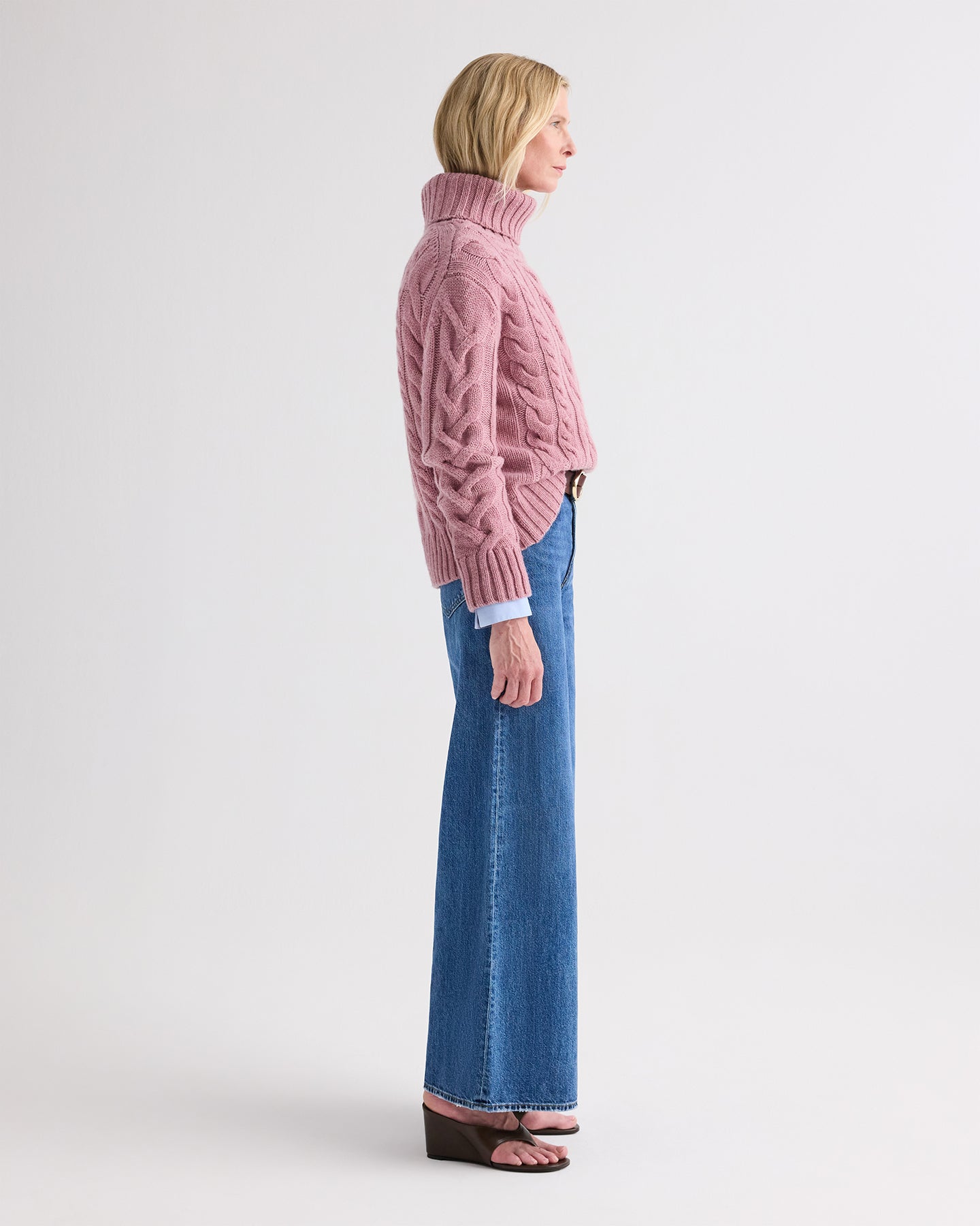 TWP Paris Tall Tiny Dancer Jean in Denim view 4