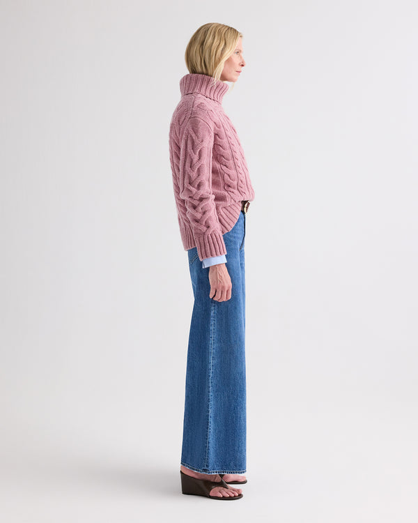 TWP Paris Tall Tiny Dancer Jean in Denim view 4