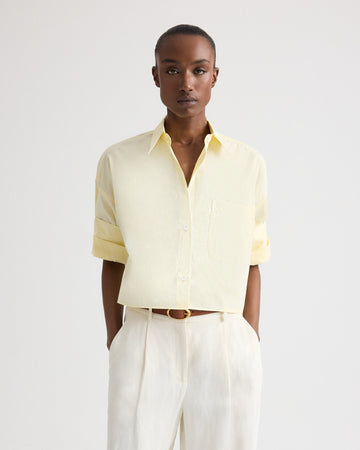TWP Flan Next Ex Shirt in Superfine Cotton Shirting view 1