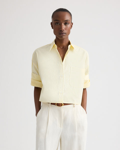 トップス COTTON BROAD ASYMMETRICAL FRILL SHIRT W00551604NextExFLAN_1_grande.