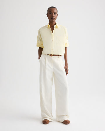 TWP Flan Next Ex Shirt in Superfine Cotton Shirting view 3