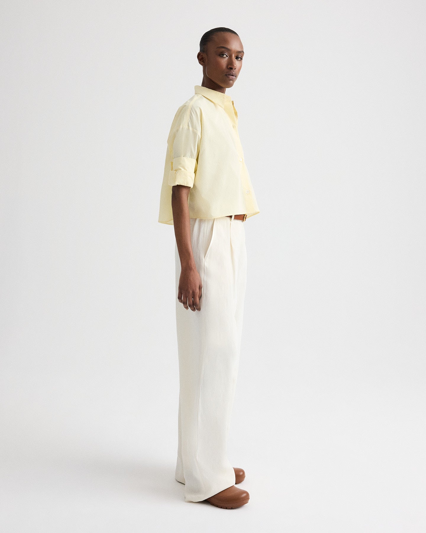 Flan Next Ex Shirt in Superfine Cotton Shirting | TWP