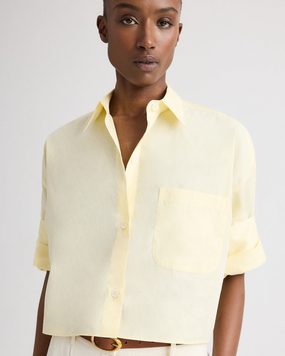 TWP Flan Next Ex Shirt in Superfine Cotton Shirting view 2