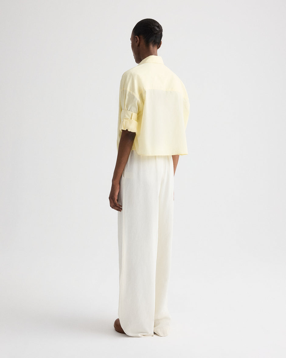 TWP Flan Next Ex Shirt in Superfine Cotton Shirting view 5
