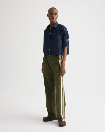 TWP Midnight Next Ex Shirt in superfine cotton view 2