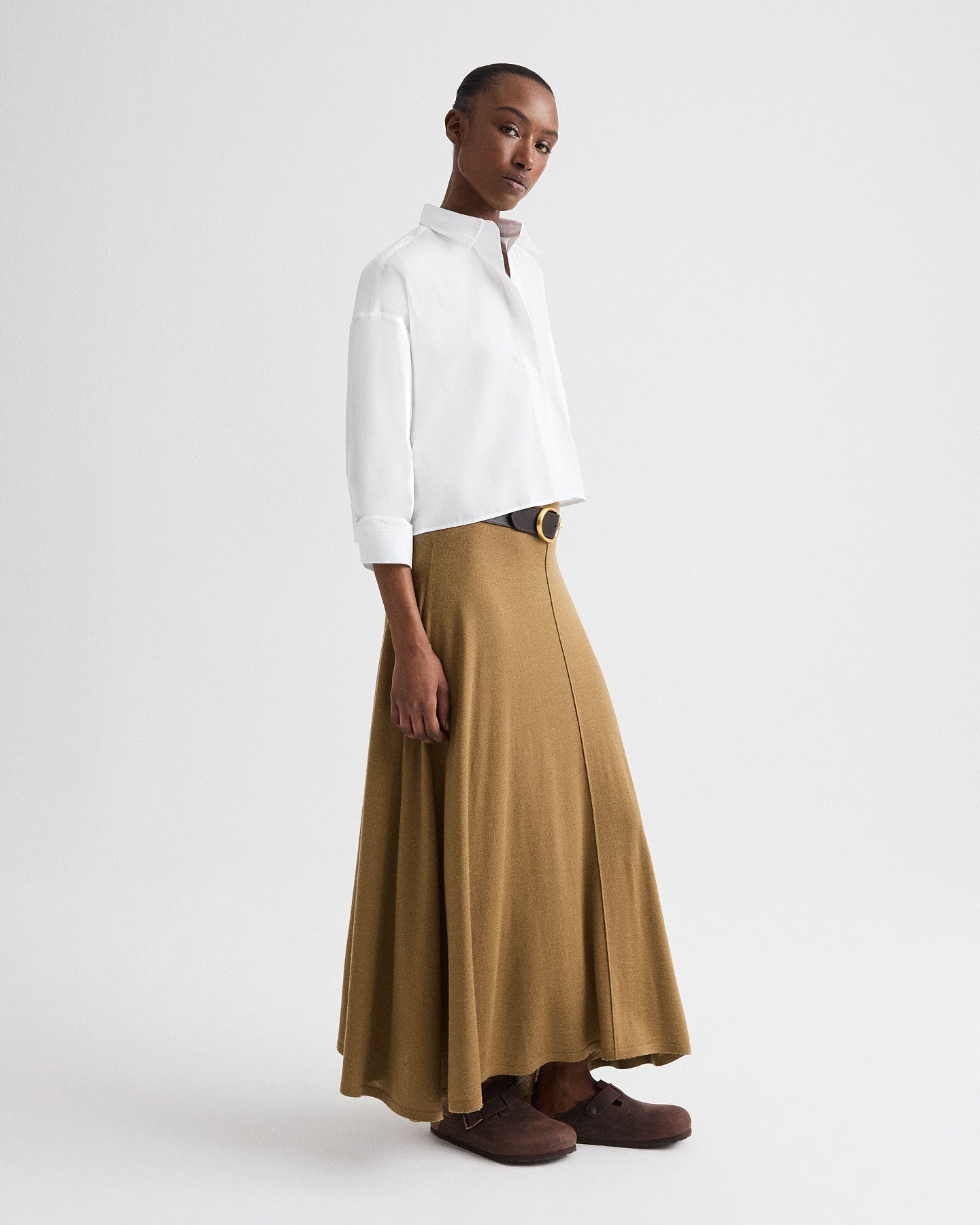 White Soon to be Ex Shirt in Superfine Cotton | TWP