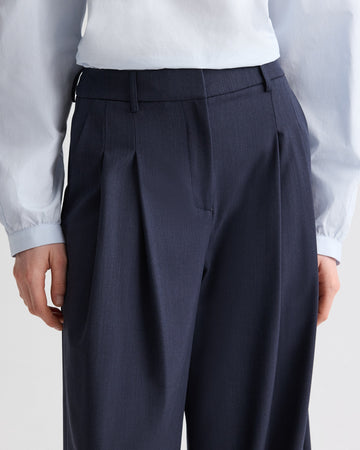 TWP Indigo Next Didi Pant in Italian Wool Twill view 3