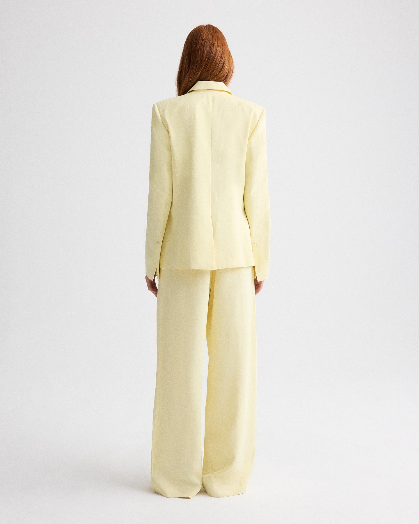 TWP Flan Her Fit Blazer in Coated Viscose Linen view 5