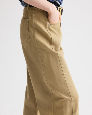 TWP Kelp West 11th St Jean in Natural Denim view 4