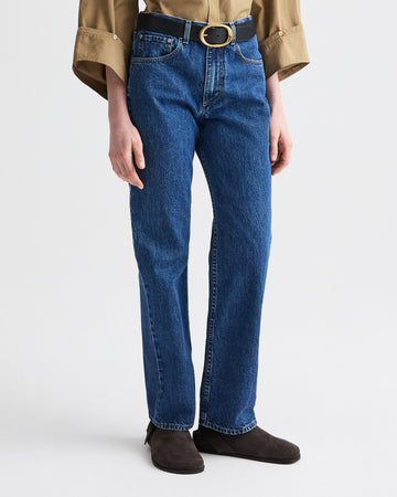 TWP Paris Kent St Jean in Heavy Denim view 3