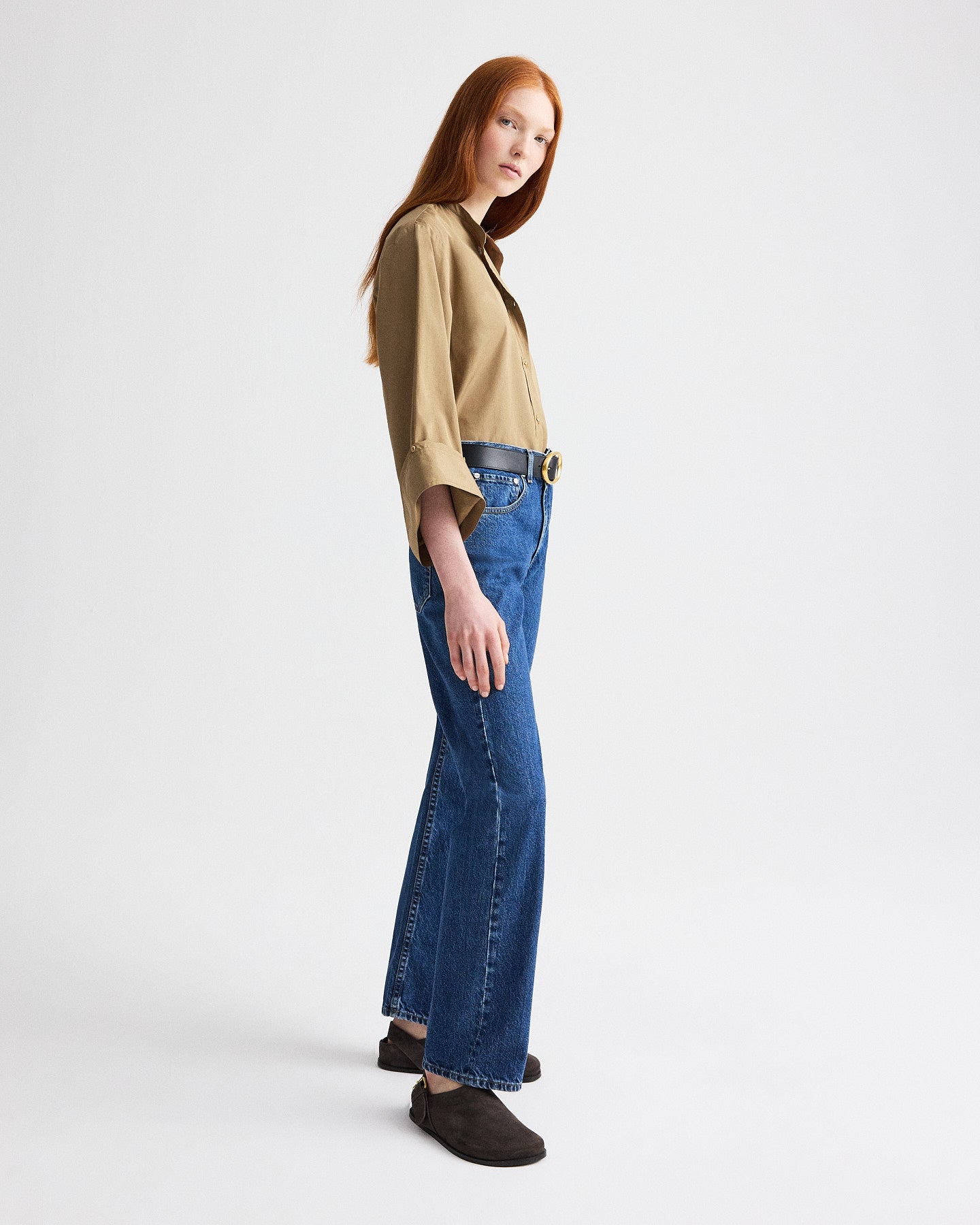 TWP Paris Kent St Jean in Heavy Denim view 1